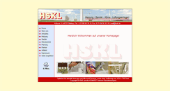Desktop Screenshot of hskl.de